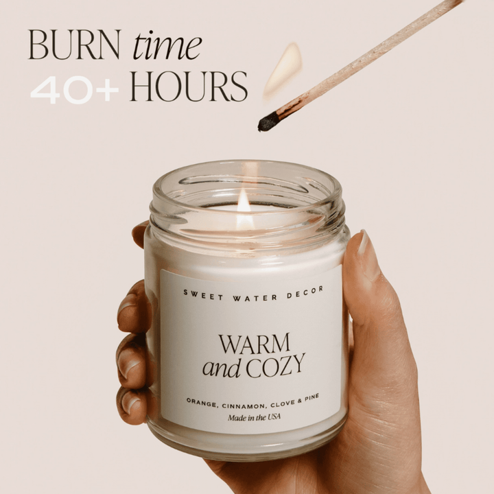 congrats 9oz soy candle sweet water decor