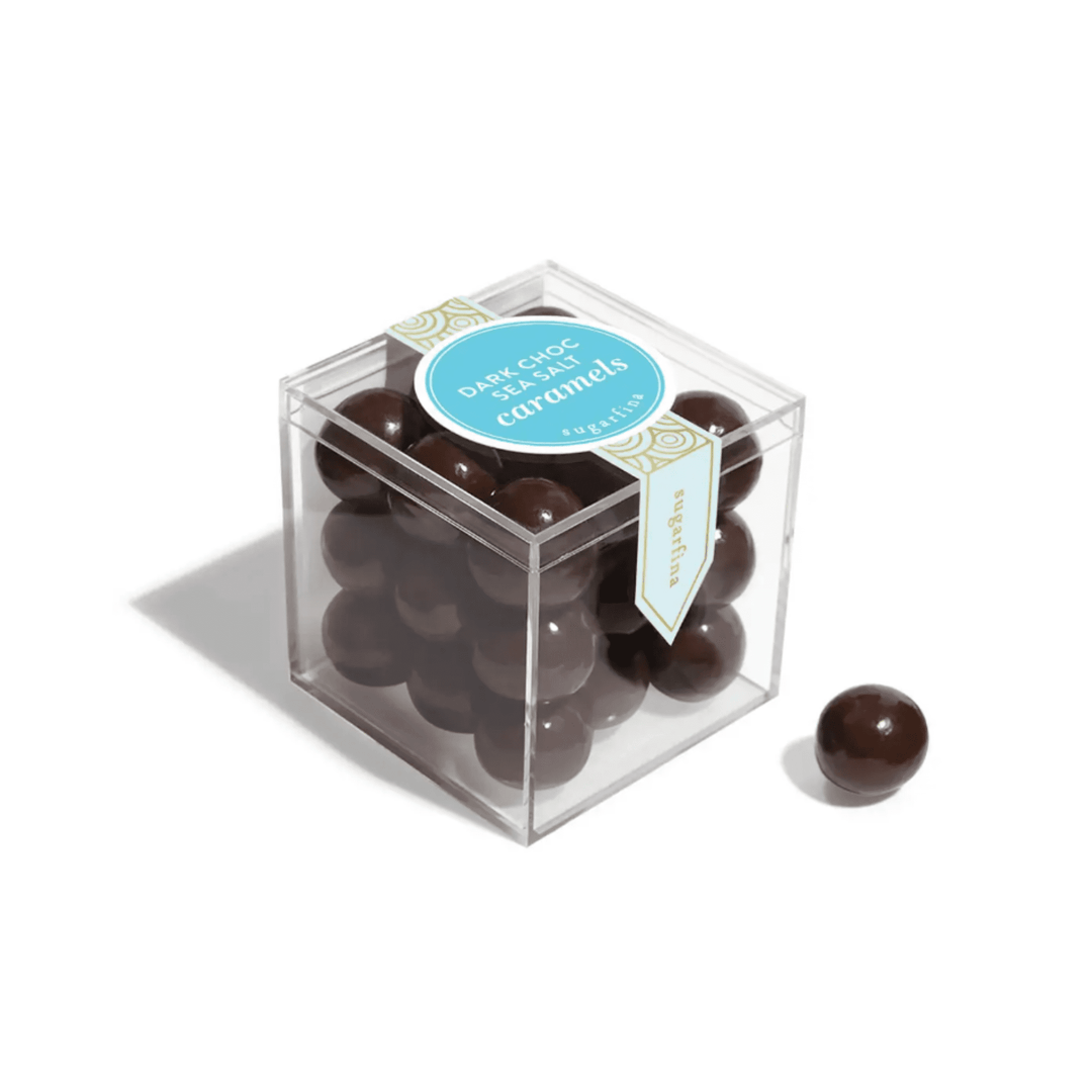 Dark Chocolate Sea Salt Caramels