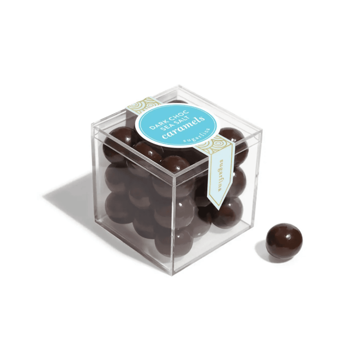 Dark Chocolate Sea Salt Caramels