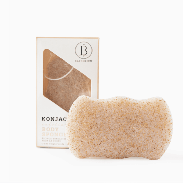 Konjac Walnut Exfoliating Body Sponge