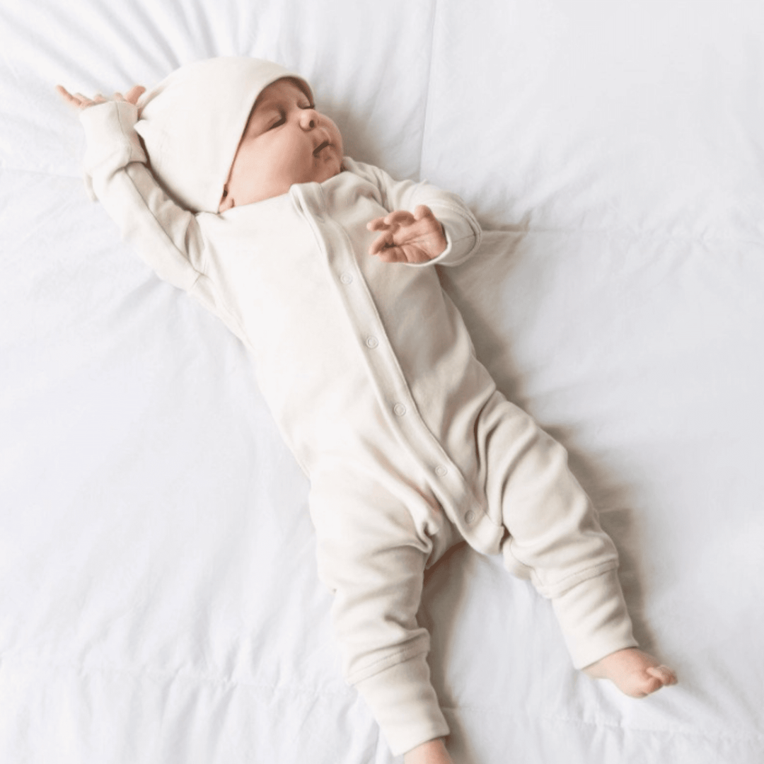 Organic Baby Classic Knotted Hat - Natural