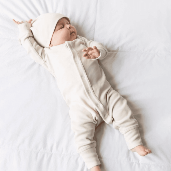 Organic Baby Classic Knotted Hat - Natural