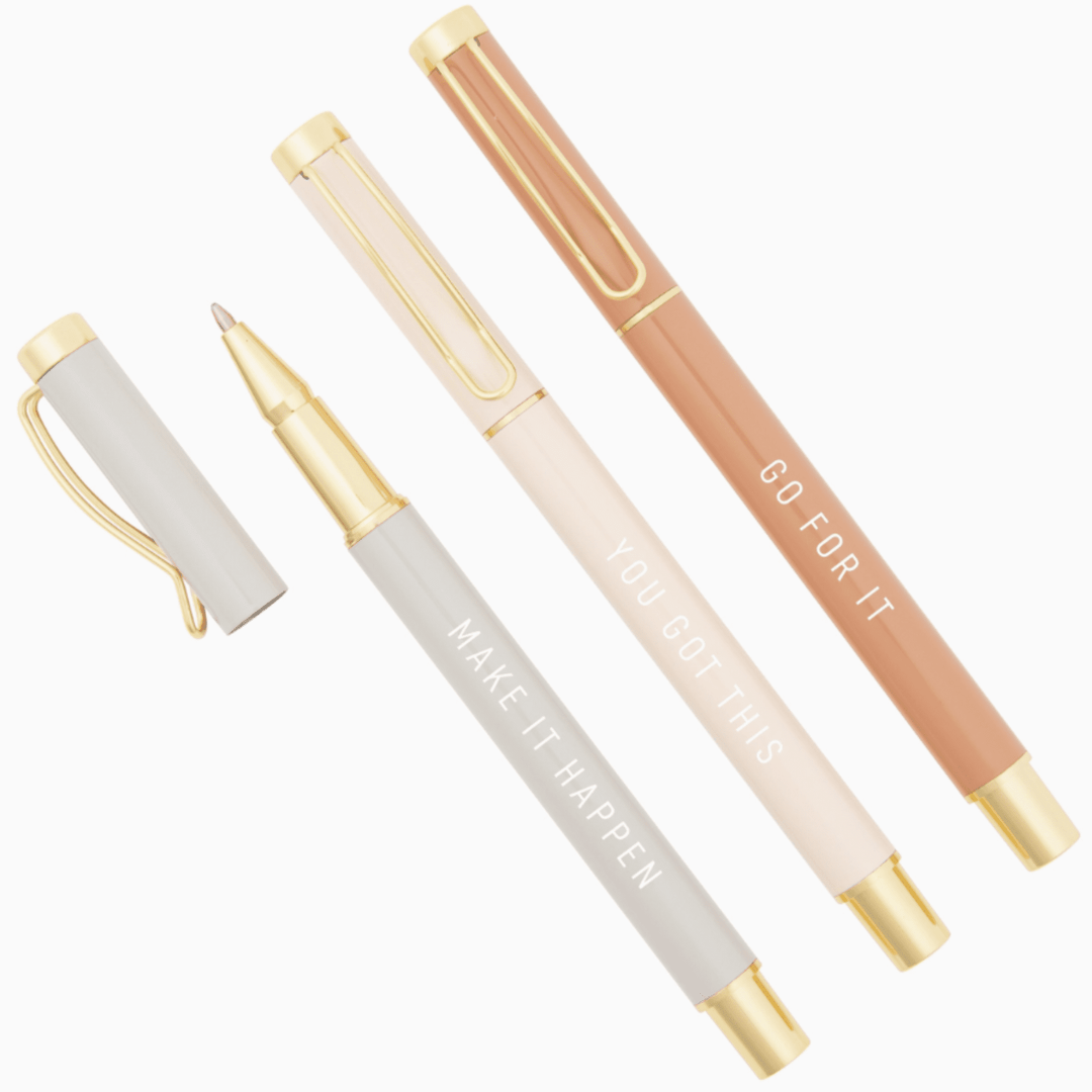 You Got This Metal Pen Set, Office Party, Birthday, Boss's Day, New Job, Promotion, Women’s Day, Mother's Day, Back to School, Teacher Gift, Desk Accessory, Stocking Stuffer, Motivational, Inspirational