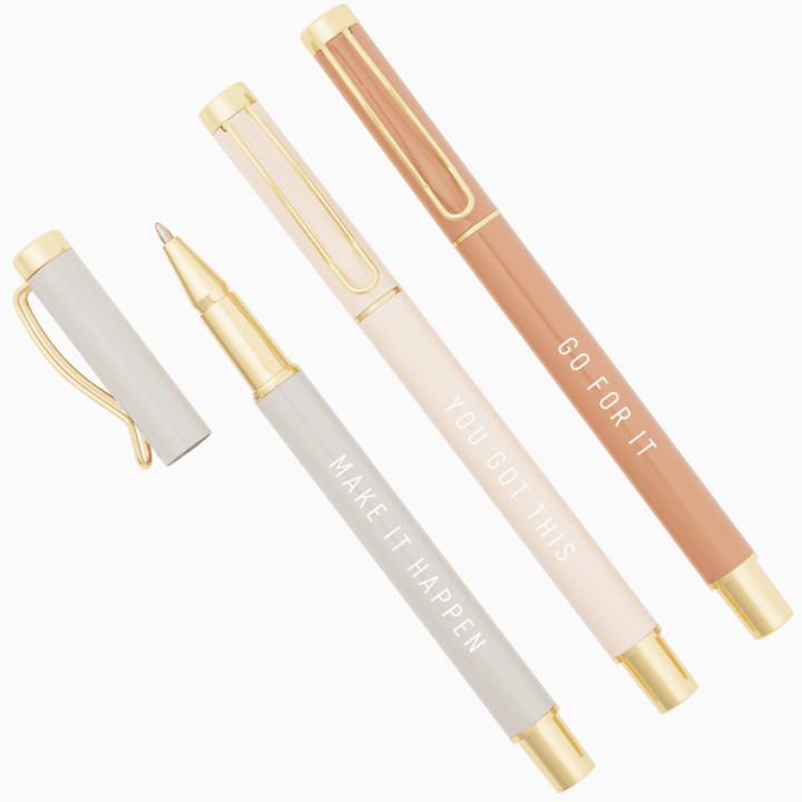 You Got This Metal Pen Set, Office Party, Birthday, Boss's Day, New Job, Promotion, Women’s Day, Mother's Day, Back to School, Teacher Gift, Desk Accessory, Stocking Stuffer, Motivational, Inspirational