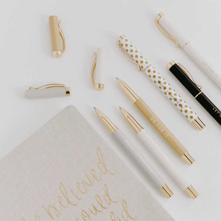 You Got This Metal Pen Set, Office Party, Birthday, Boss's Day, New Job, Promotion, Women’s Day, Mother's Day, Back to School, Teacher Gift, Desk Accessory, Stocking Stuffer, Motivational, Inspirational